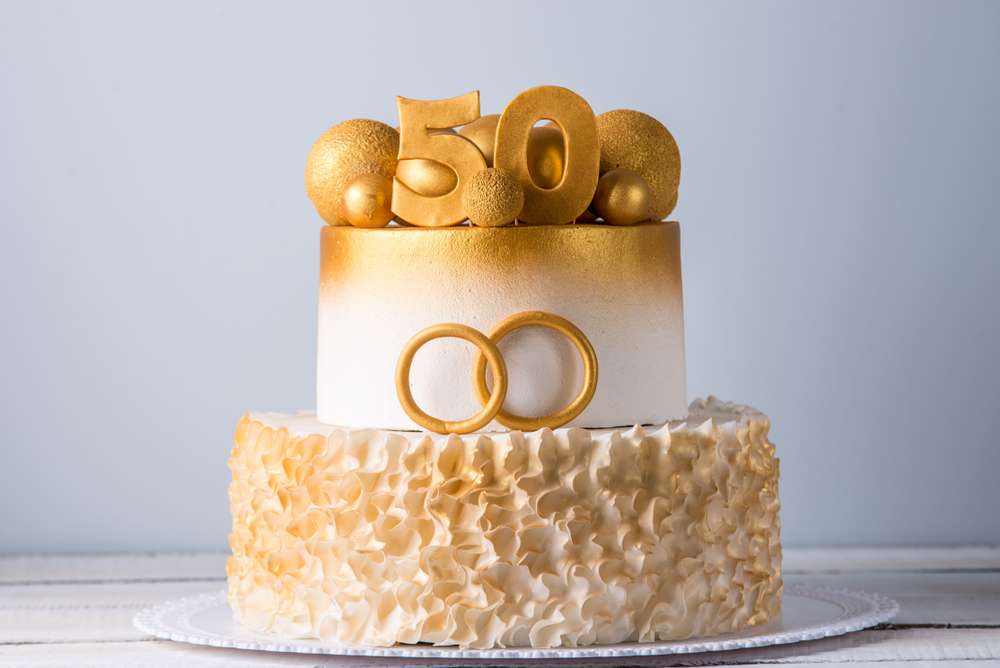 Der 50. Hochzeitstag wird in allen Ländern Goldene Hochzeit genannt